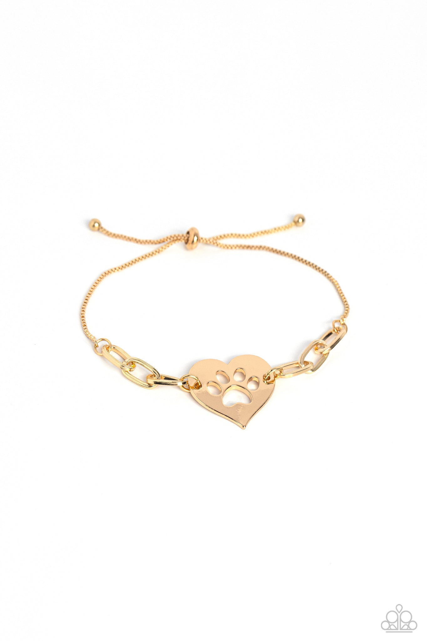 PAW-sitively Perfect Bracelet (Silver, Gold)