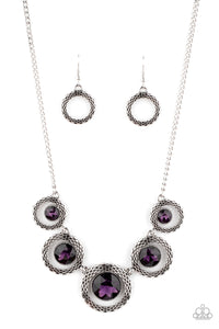 PIXEL Perfect Purple Necklace