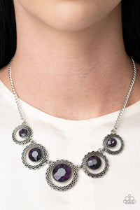 PIXEL Perfect Purple Necklace