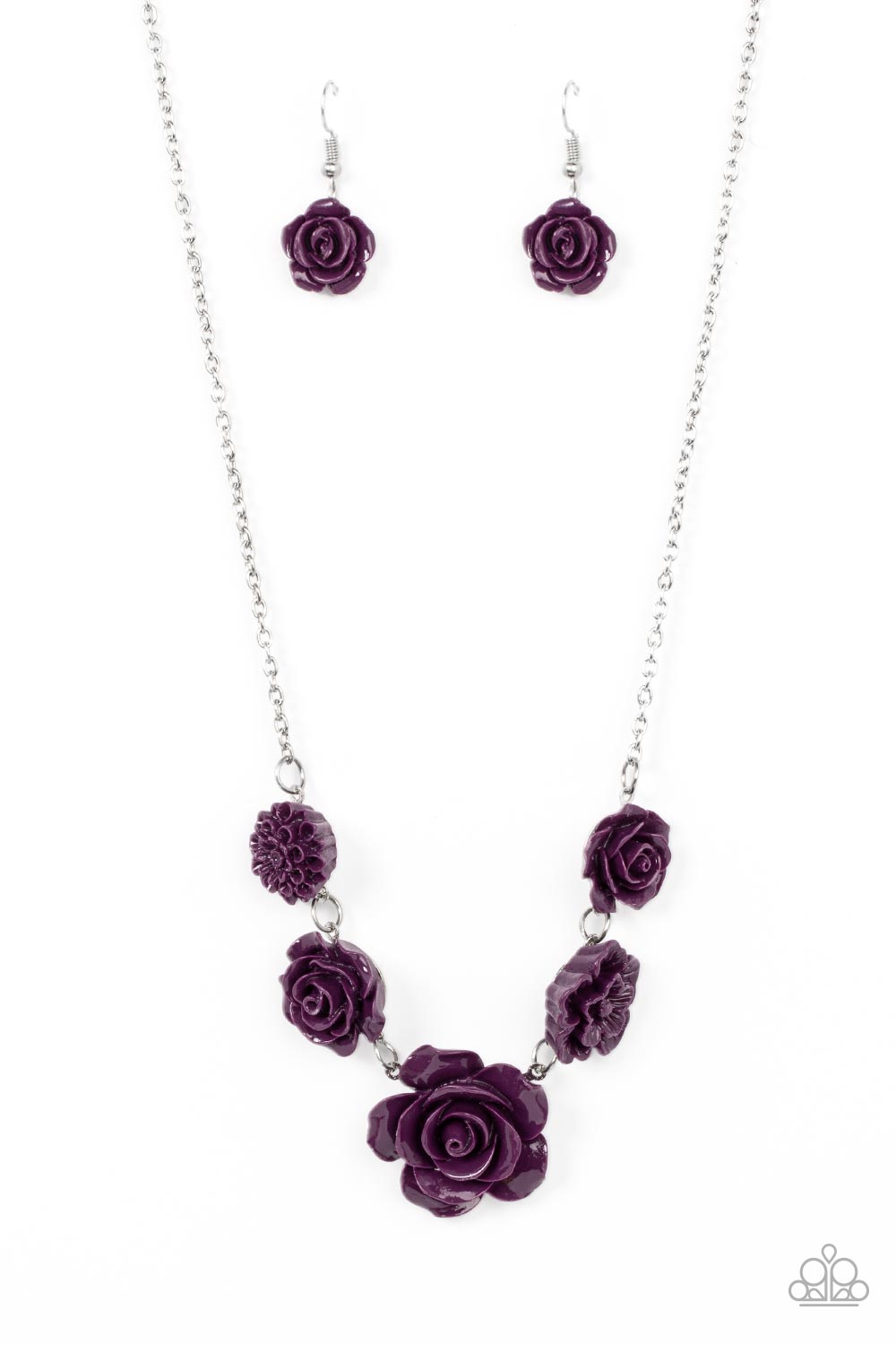 PRIMROSE and Pretty Necklace (Blue, Purple, Pink)