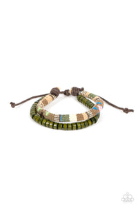 Pack your Poncho Green Bracelet
