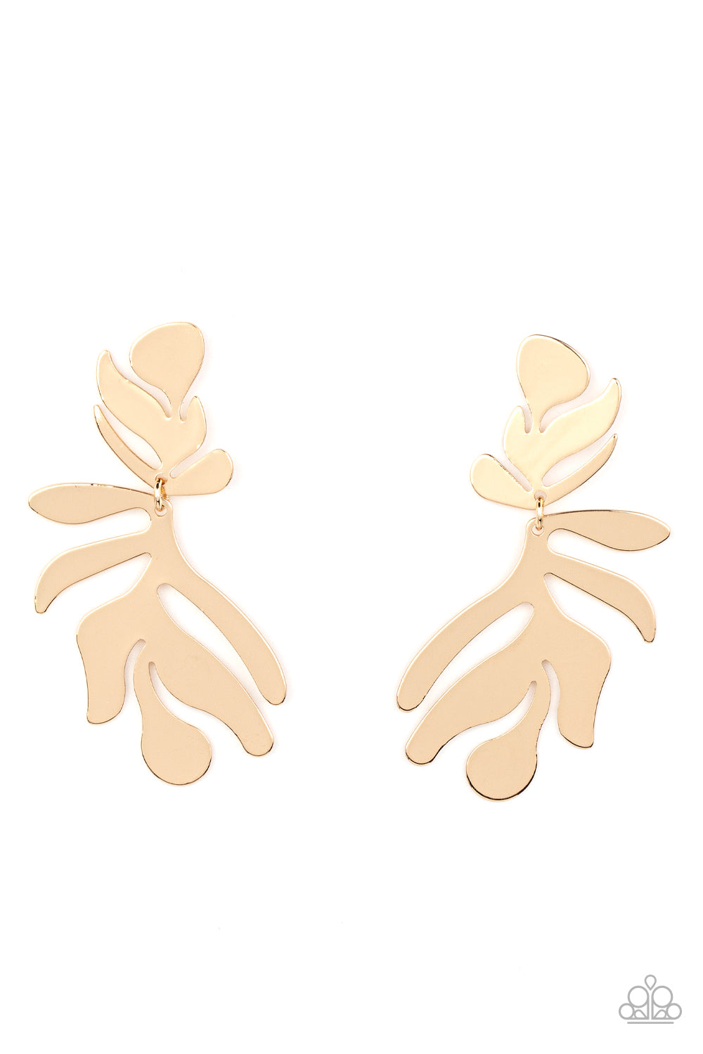 Palm Picnic Gold Earring