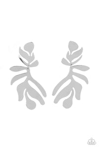 Palm Picnic Silver Earring