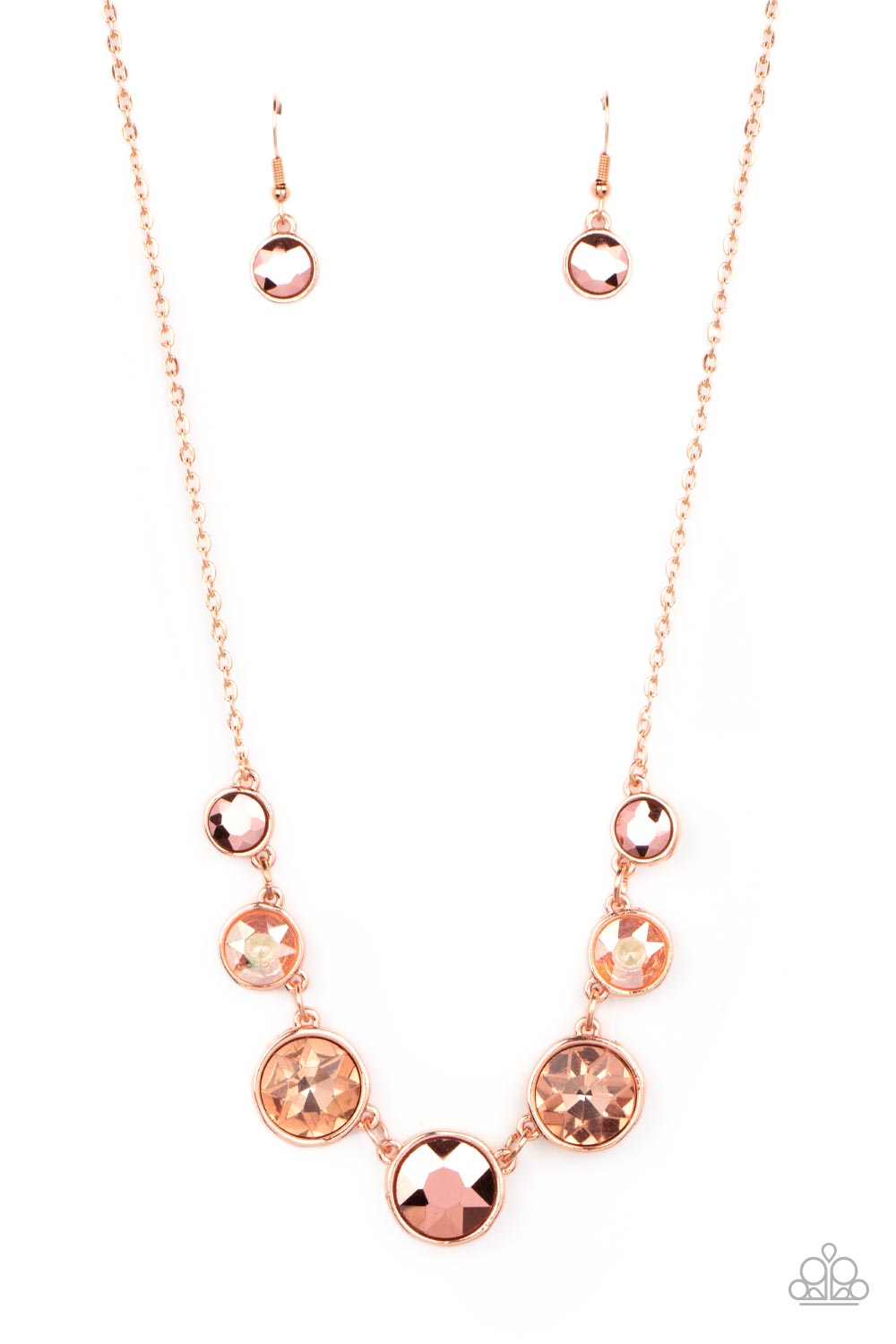 Pampered Powerhouse Necklace ( Pink, Copper, Multi)