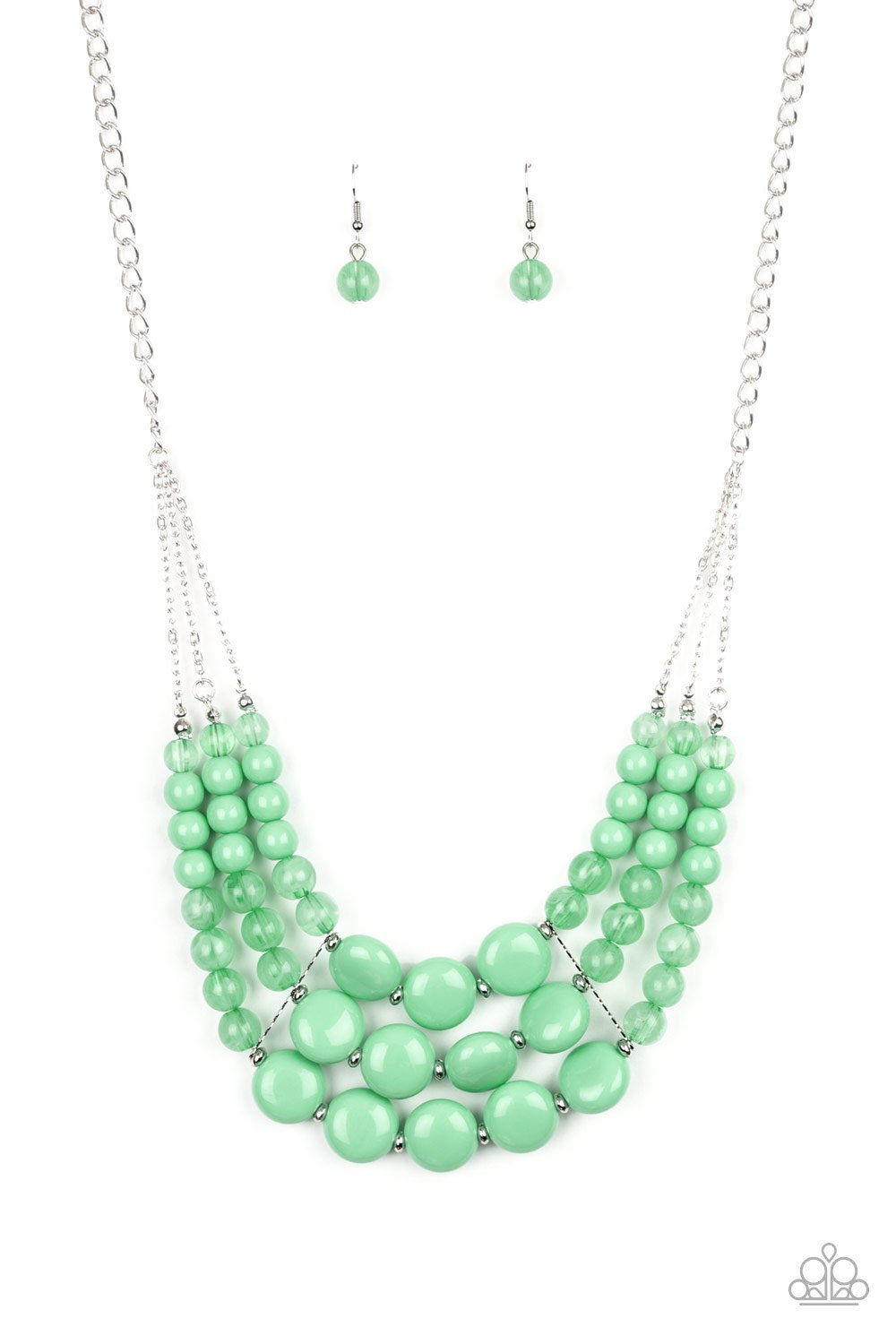 Flirtatiously Fruity Green Necklace