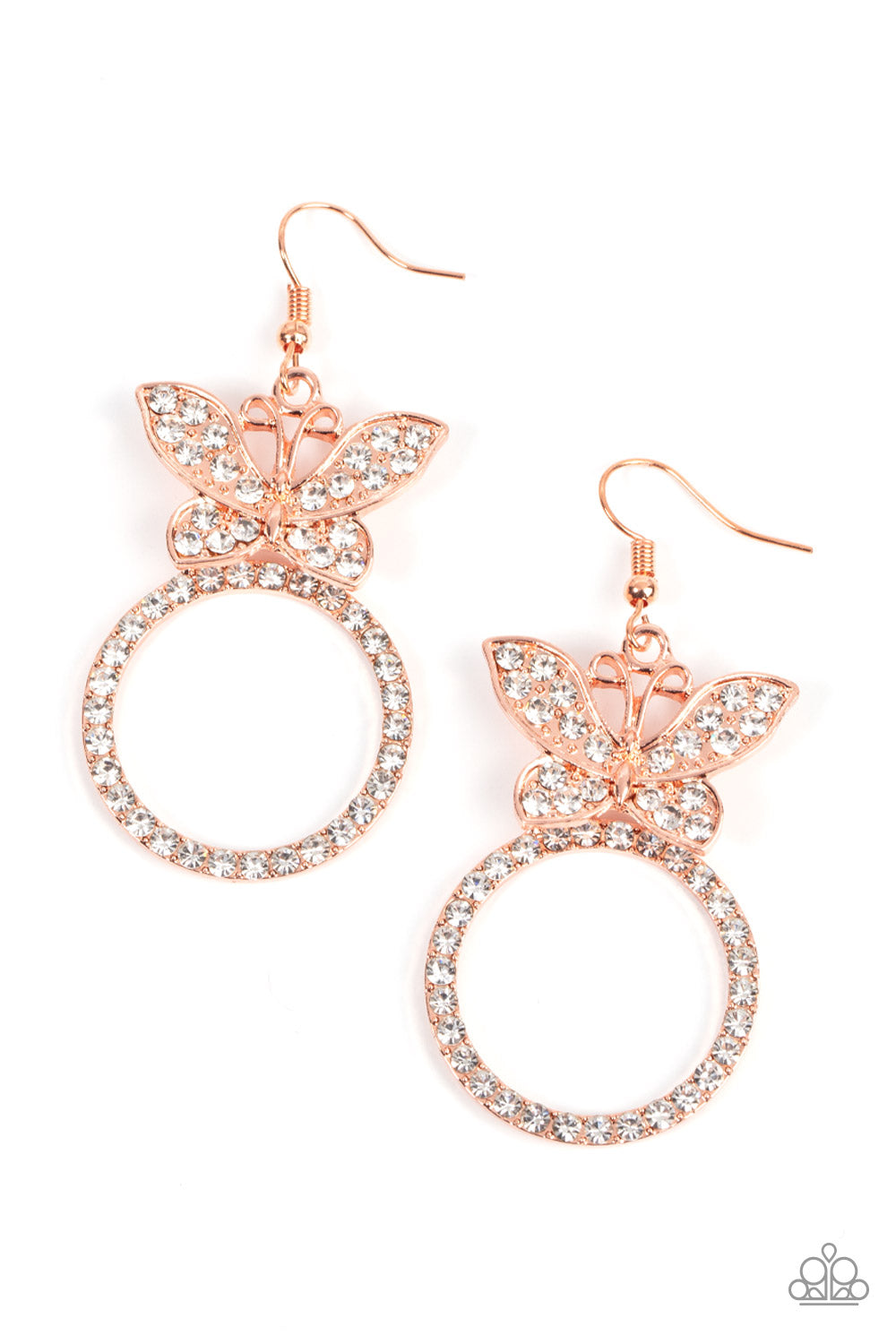 Paradise Found Earring (White, Gold, Copper)