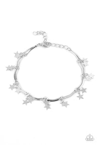 Party In The USA Silver Bracelet