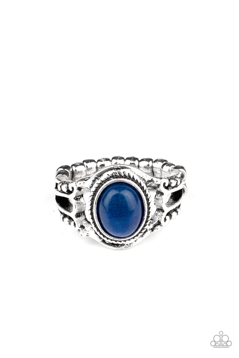 Peacefully Peaceful Blue Ring