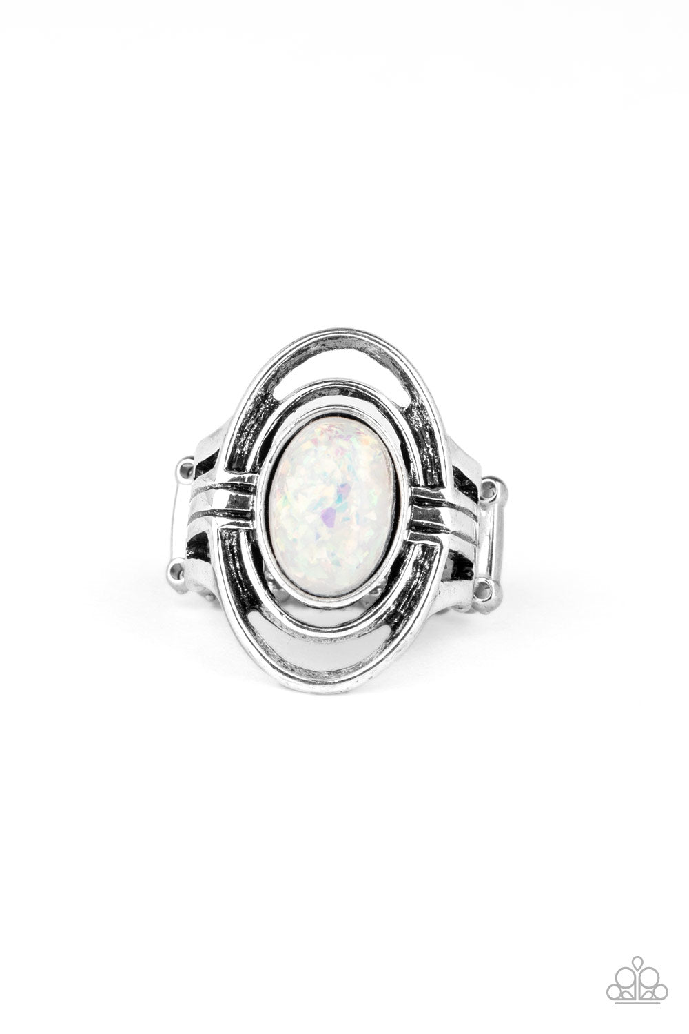 Peacefully Pristine White Ring