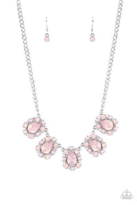 Pearly Pond Pink Necklace