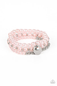 Pearly Professional Bracelet (Gold, Pink)