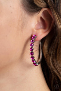 Photo Finish Earring (Red, Pink, Blue)