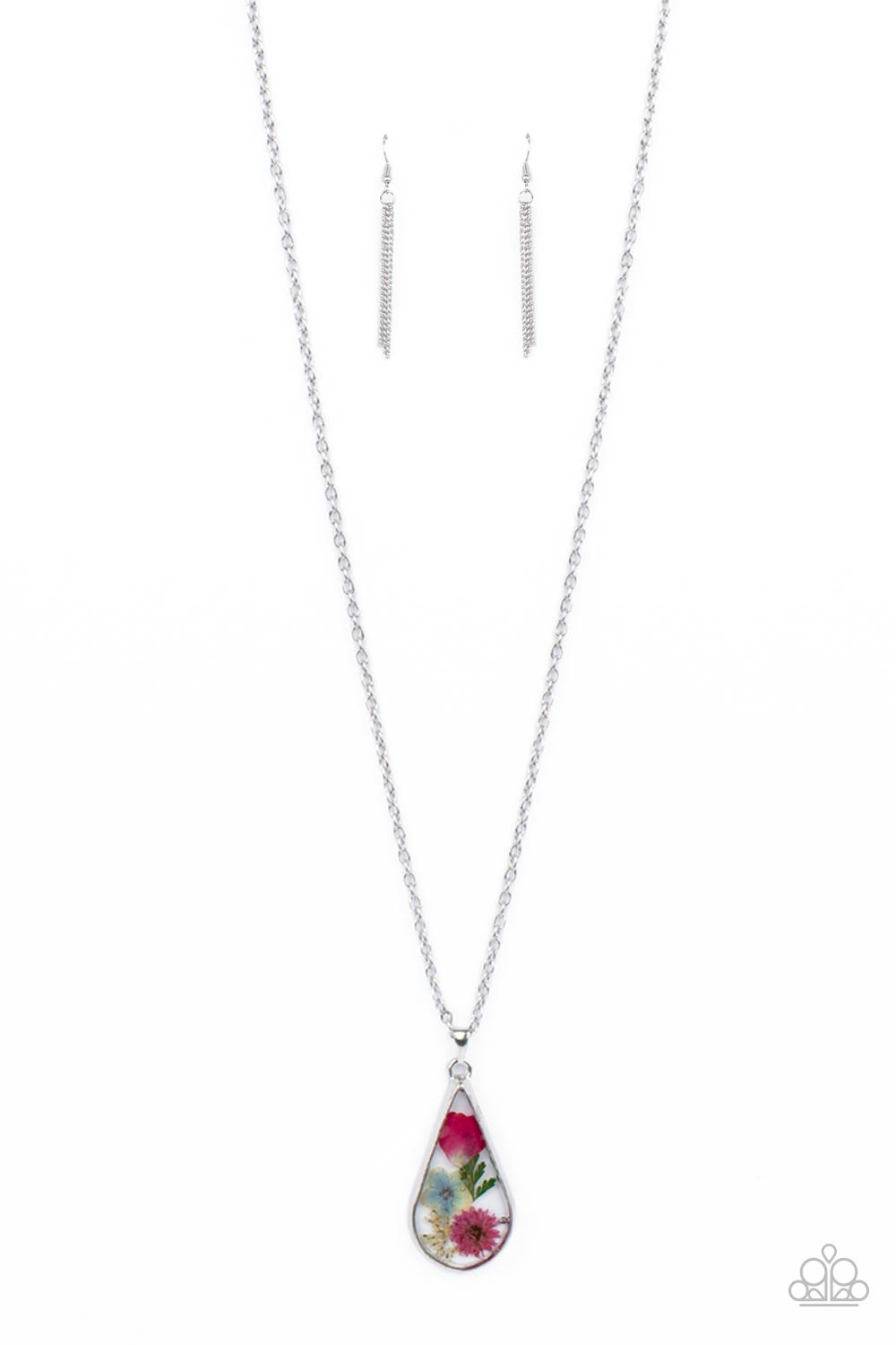 Pop Goes The Perennial Necklace (Pink,Purple, Multi)