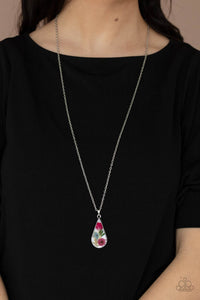 Pop Goes The Perennial Necklace (Pink,Purple, Multi)