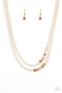Poshly Petite Necklace (Gold, Silver, White)