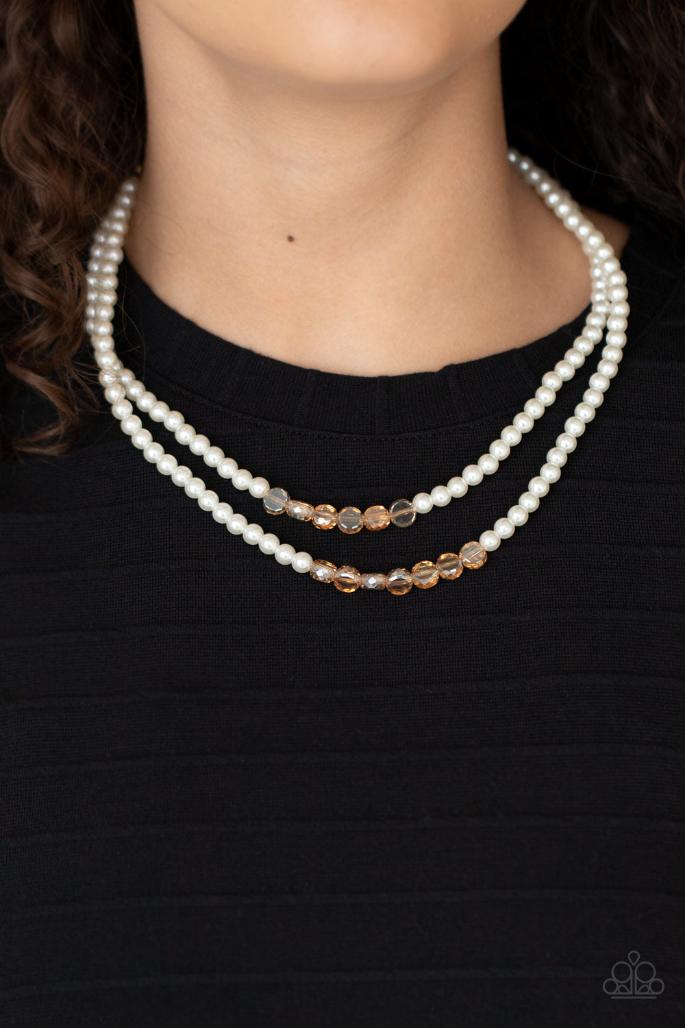 Poshly Petite Necklace (Gold, Silver, White)