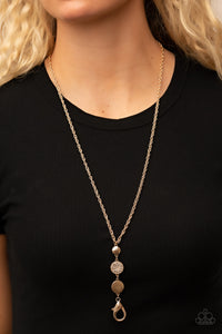 Positively Planetary Gold Necklace