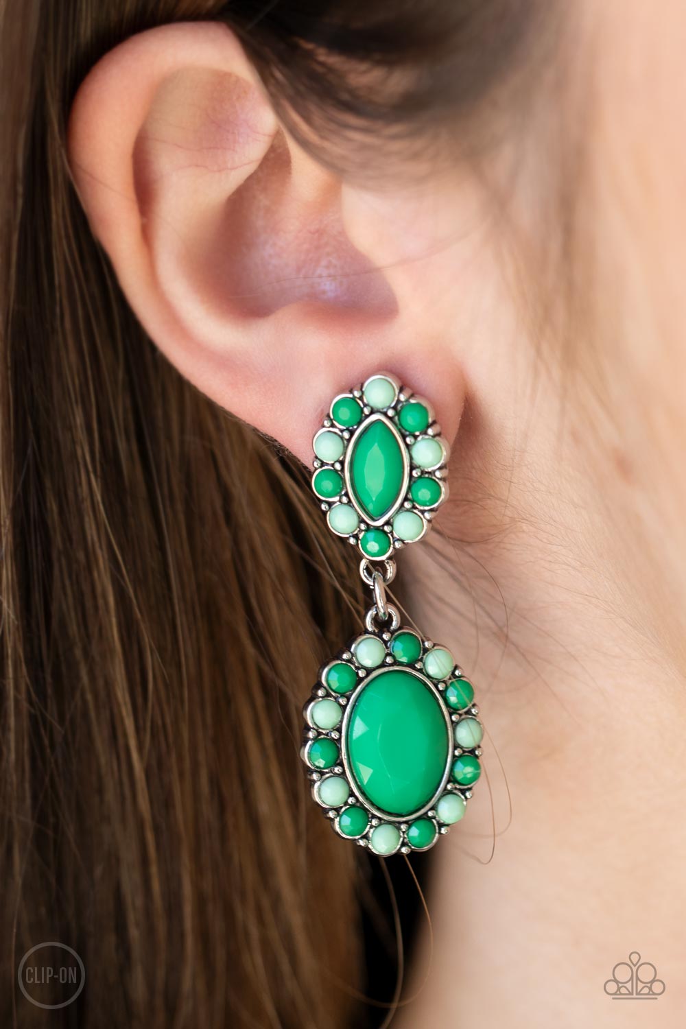 Positively Pampered Clip-on Earrings