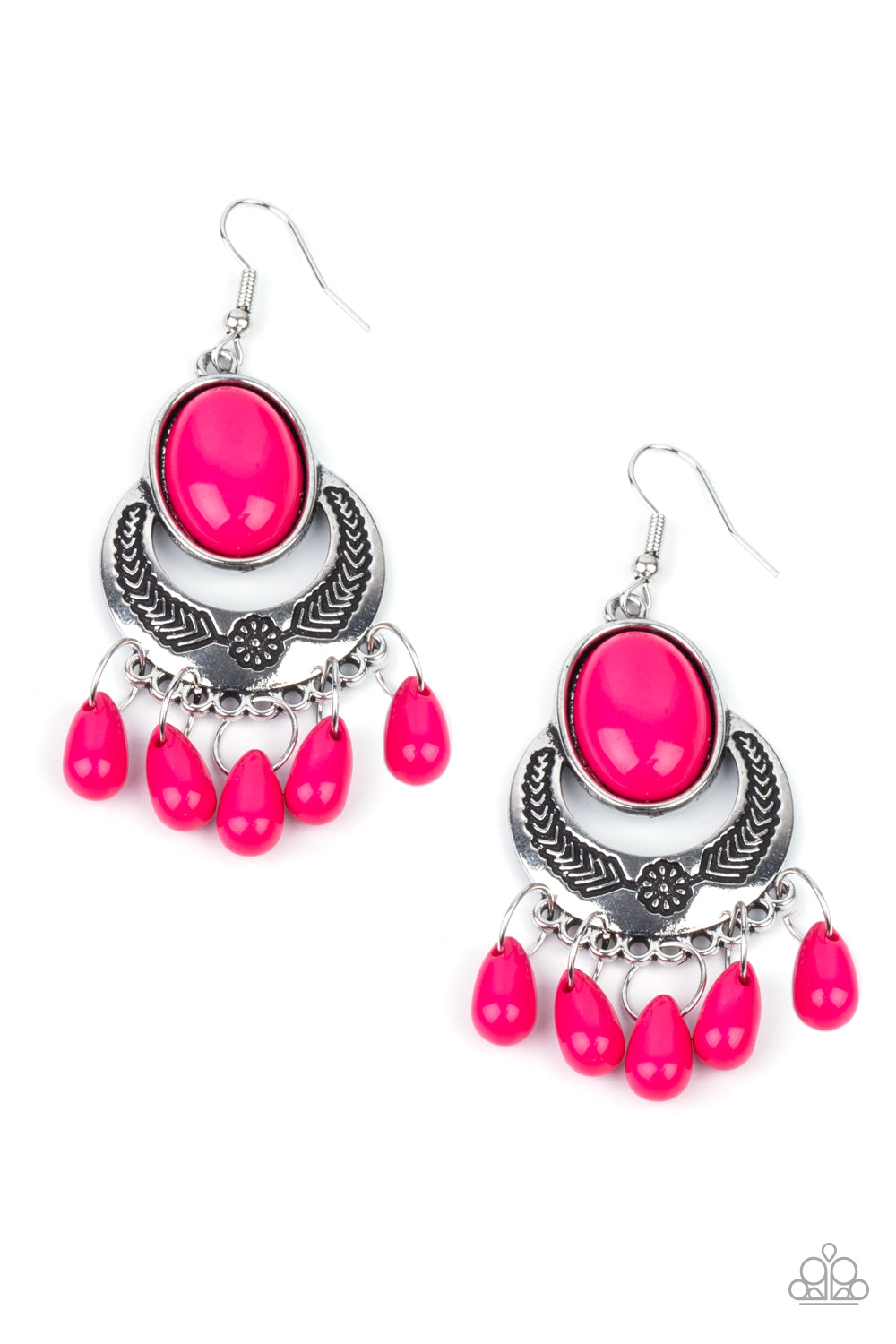 Prairie Flirt Pink Earring