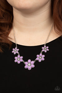 Prairie Party Necklace (Purple, Orange, Green)