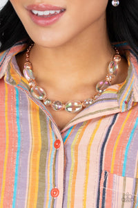 Prismatic Magic Necklace (Multi, Copper, Gold)