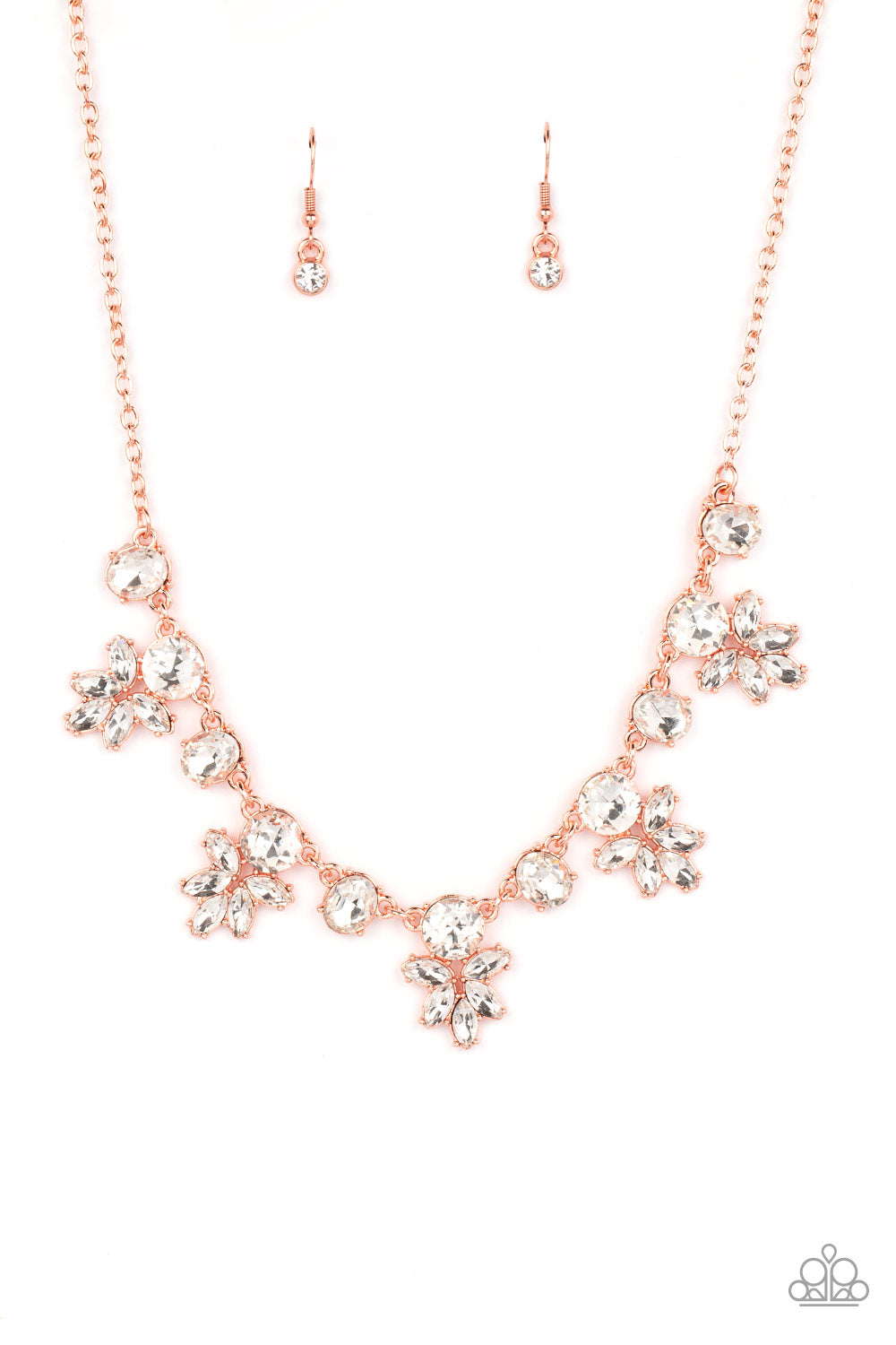 Prismatic Proposal Necklace (White, Copper, Silver)