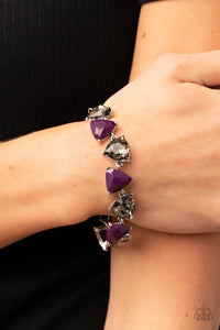 Pumped up Prisms Bracelet (Purple, Blue, Multi)