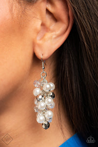 Pursuing Perfection White Earring