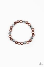 Poised For Perfection Brown Bracelet