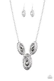 Metro Mystique Silver Necklace