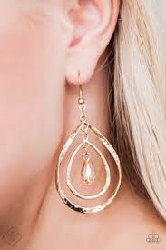 Shine With Confidence Gold Earring