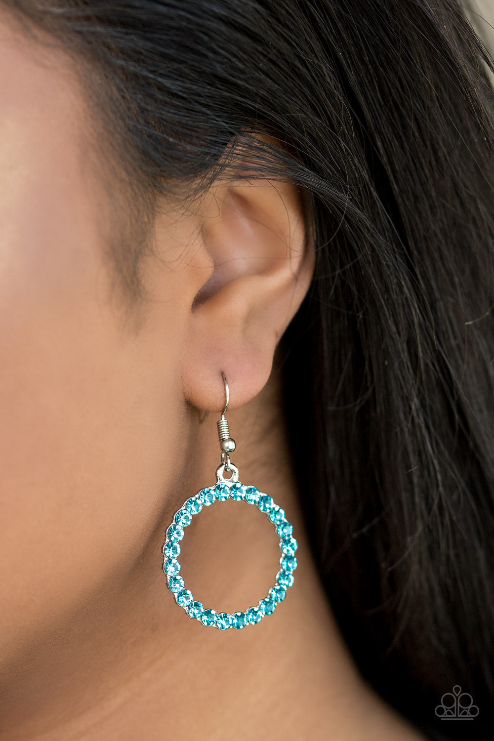 Bubblicious Blue Earring