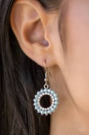 A Proper Lady Blue Earring