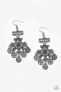 Unexplored Lands Silver Earring