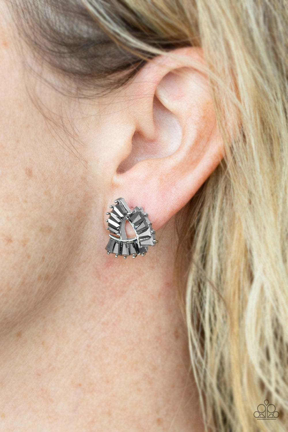 Renegade Shimmer Silver Earring