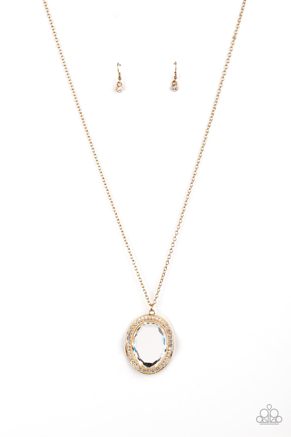 REIGN Them In Necklace (Blue, Gold)