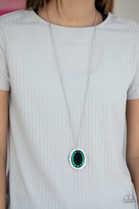 REIGN Them In Green Necklace