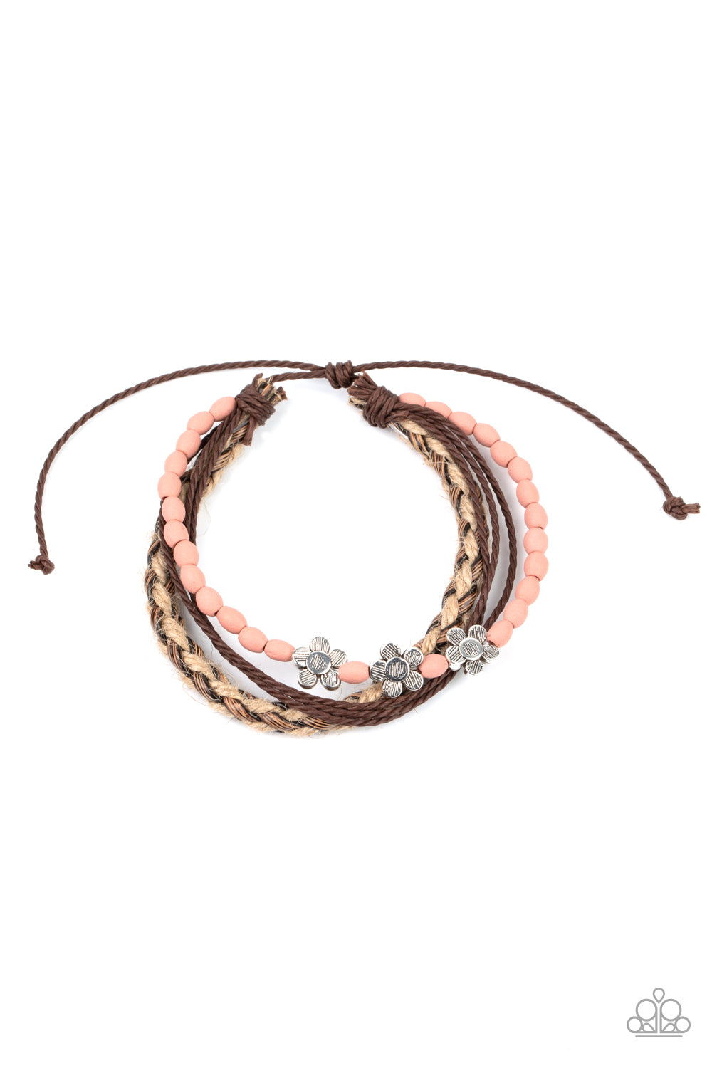 Raffia Remix Bracelet (Orange, Blue, Pink)