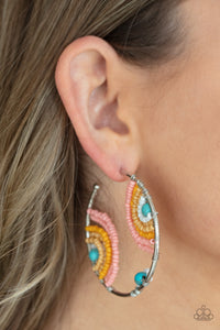 Rainbow Horizons Hoop Earring