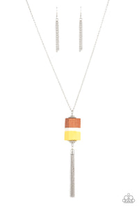 Reel It In Yellow Necklace