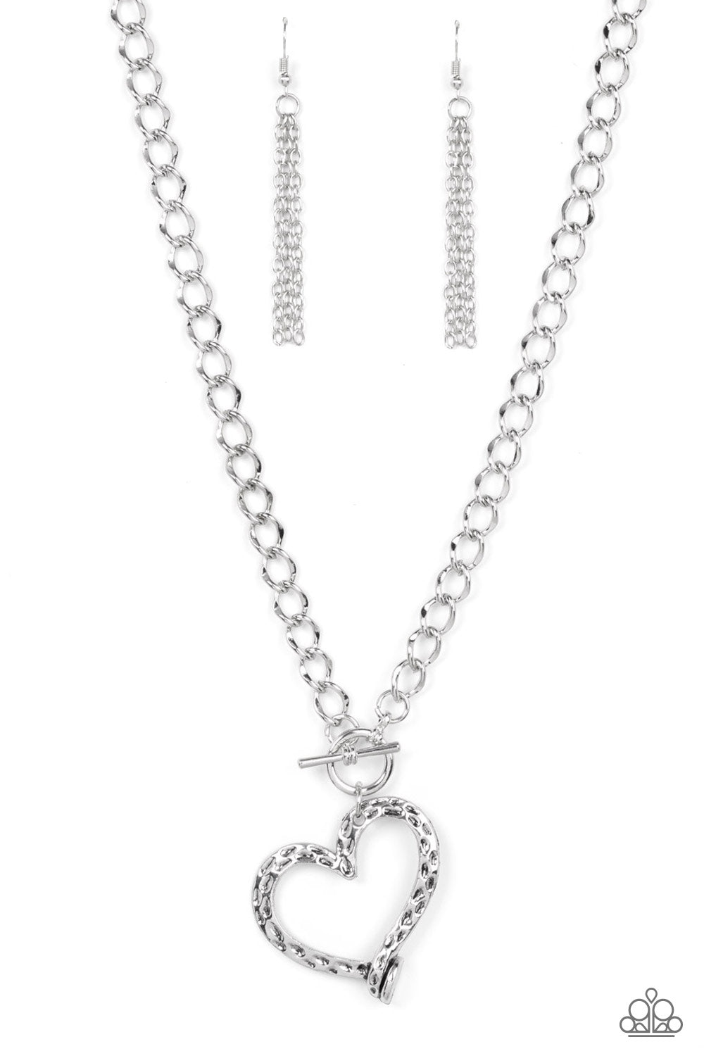 Reimagined Romance Silver Necklace