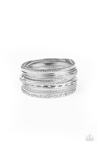 Relics On Repeat Silver Bracelet