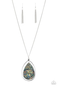 Retrograde Radiance Green Multi Necklace
