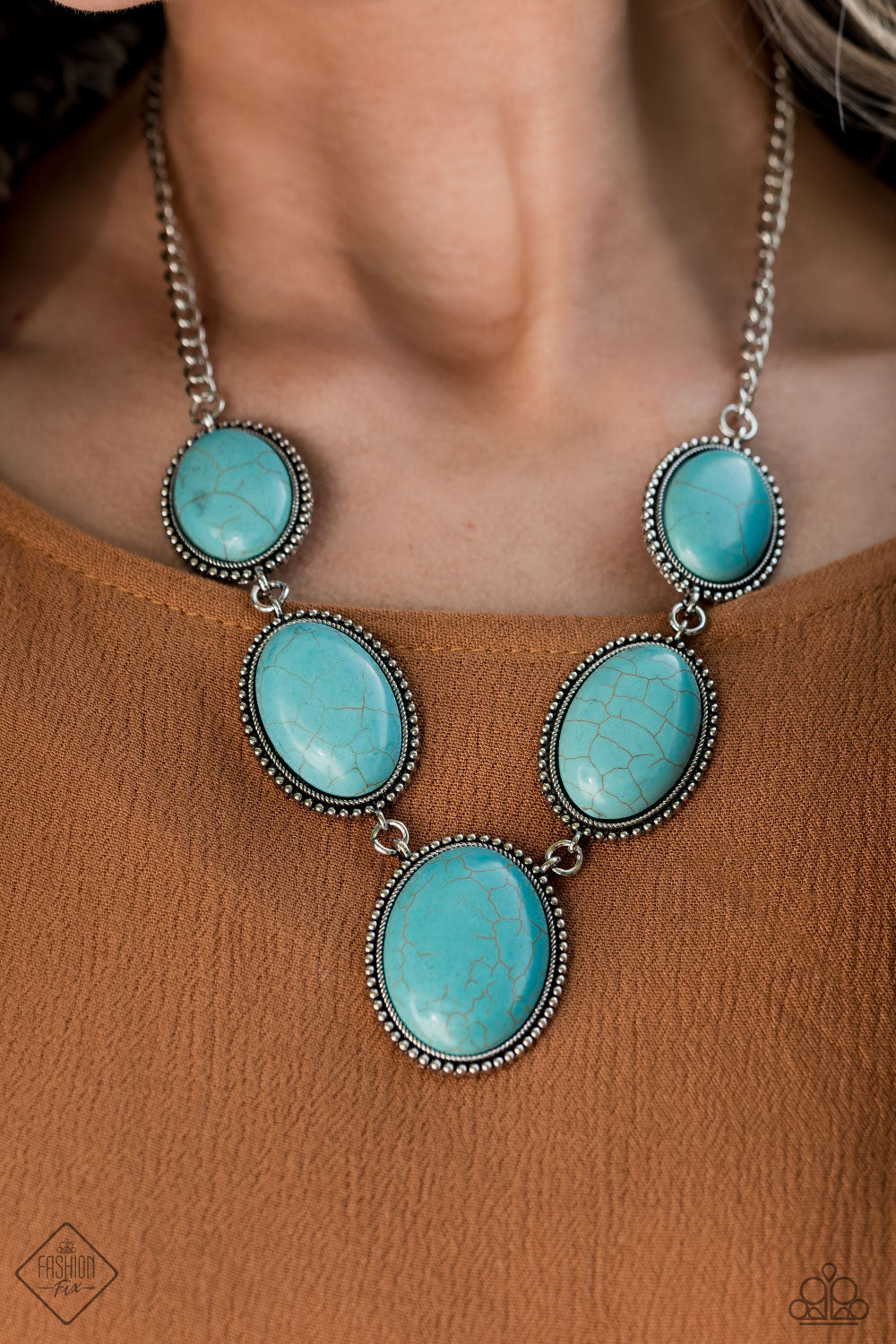 River Valley Radiance Blue Necklace