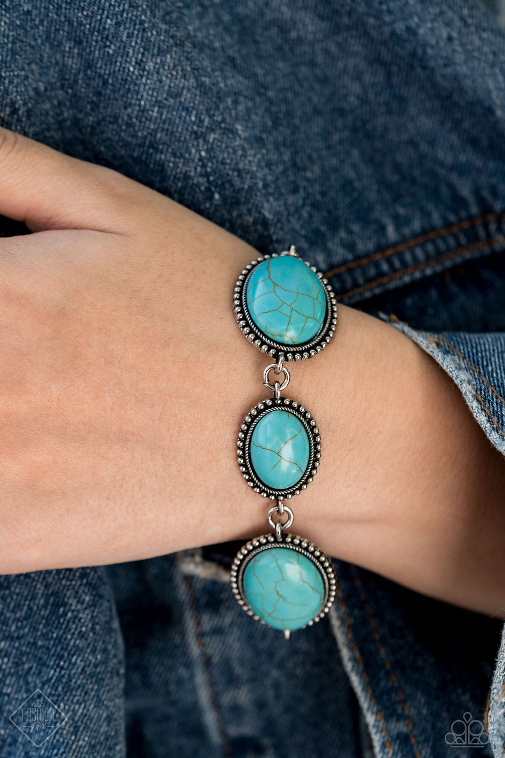 River View Blue Bracelet
