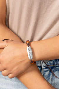 Roaming For Days Bracelet (Orange, Multi)