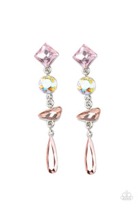 Rock Candy Elegance Pink Earring