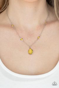 Romantic Rendezvous Necklace (Yellow, Blue, Brown)