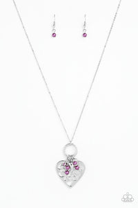 Romeo Romance Purple Necklace