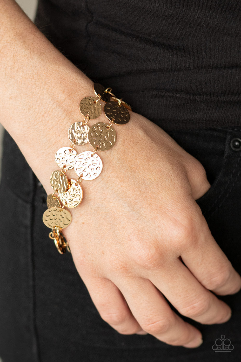 Rooted To The SPOTLIGHT Gold Bracelet